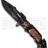 Boker Plus Kalashnikov AK-14 Folding Knife - Black Plain
