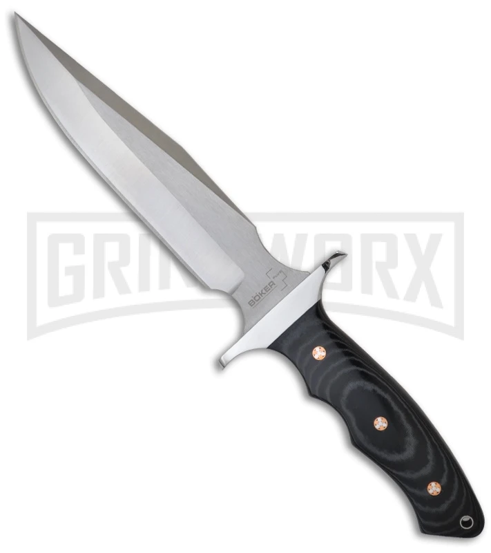 Boker Plus Valkyrie Fixed Blade Knife - Satin Plain