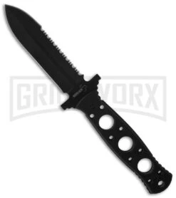 Boker Plus Steel Mariner Fixed Blade Knife - Black Serr