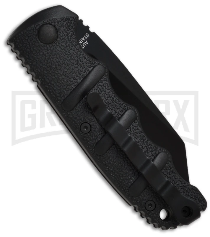 Boker Kalashnikov Black Automatic Knife - Wharncliffe Black Plain - Image 2
