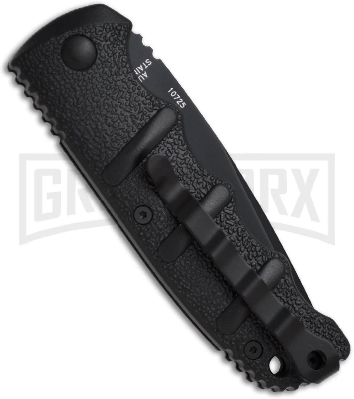 Boker Kalashnikov Black Automatic Knife - Tanto Black Plain - Image 2
