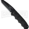 Boker Kalashnikov Black Automatic Knife - Tanto Black Plain