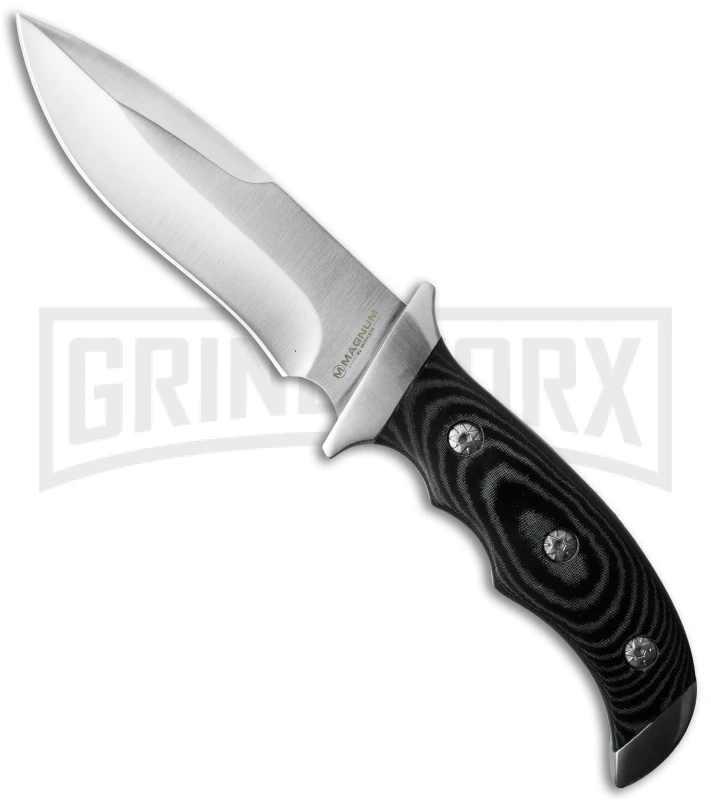 Boker Magnum Capital Fixed Blade Knife - Satin Plain