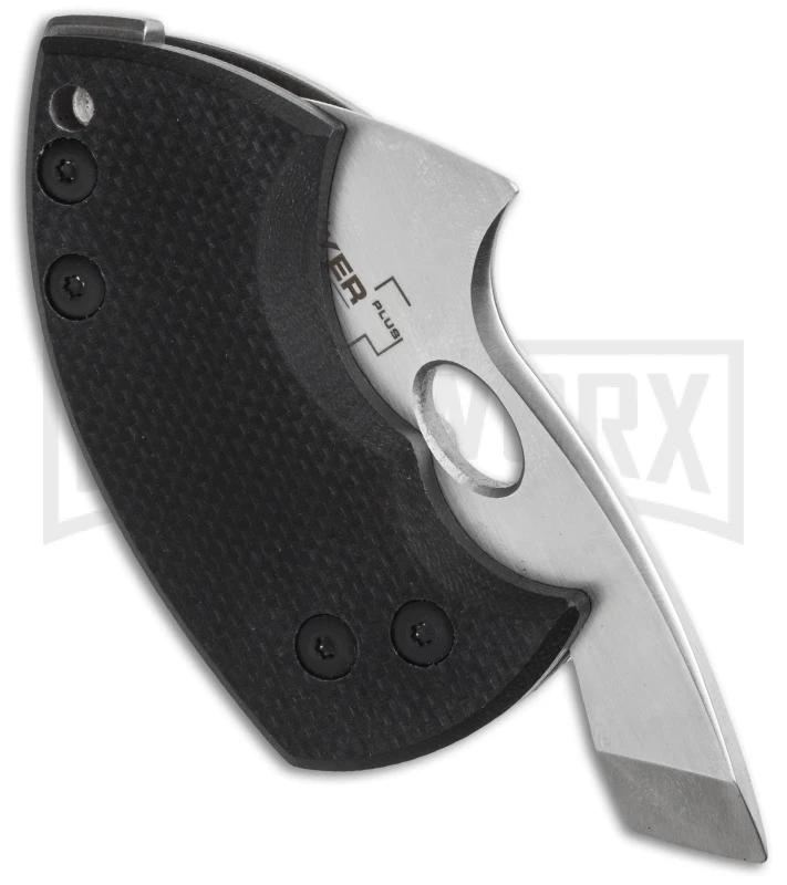 Boker War Toad Black G-10 Friction Folder Knife - Satin Plain - Image 4