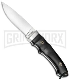 Boker Magnum Trail Black Micarta Fixed Blade Knife - Satin Plain