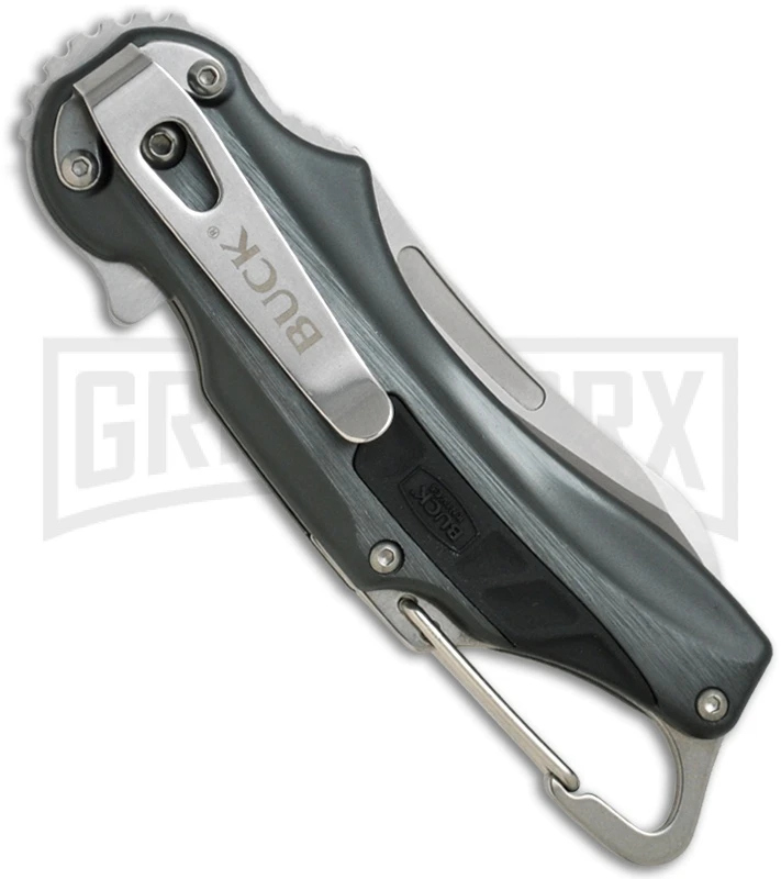 Buck Knives Buck Flashpoint Orange Folding Knife - Satin Serr - Image 2