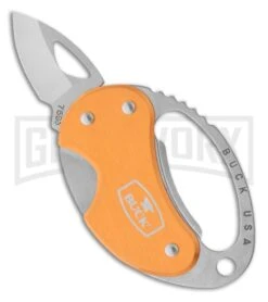 Buck Knives Buck Metro Burnt Orange Folding Knife - Satin Plain