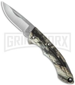 Buck Knives Buck Nano Bantam Mossy Oak Break-Up Infinity Camo Folding Knife - Satin Plain