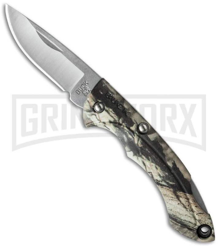 Buck Knives Buck Nano Bantam Mossy Oak Break-Up Infinity Camo Folding Knife - Satin Plain