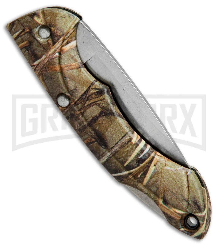 Buck Knives Buck Nano Bantam Muddy Water Camo Folding Knife - Satin Plain - Image 3