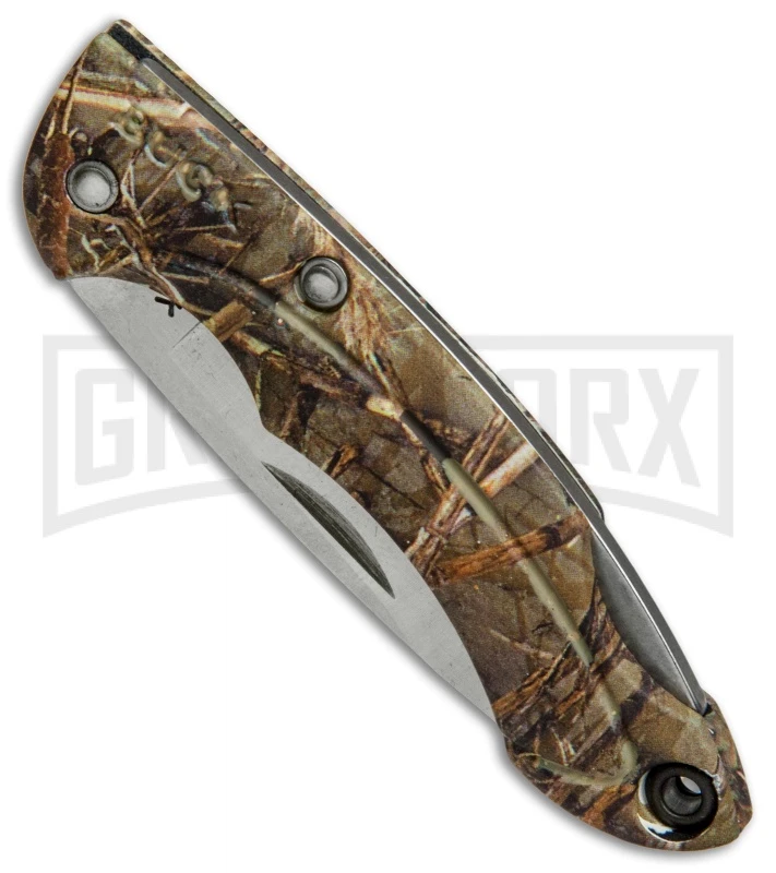 Buck Knives Buck Nano Bantam Muddy Water Camo Folding Knife - Satin Plain - Image 2