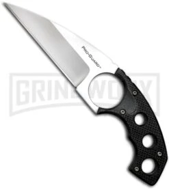 Cold Steel Pro Guard Black Fixed Blade Knife - Satin Plain