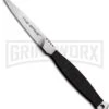 Cold Steel Scottish Spike Neck Knife Black Fixed Blade Knife - Satin Plain