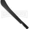 Cold Steel Bolo Machete Fixed Blade Knife - Black Plain