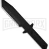 Cold Steel G.I. Tanto Fixed Blade Knife - Black Plain
