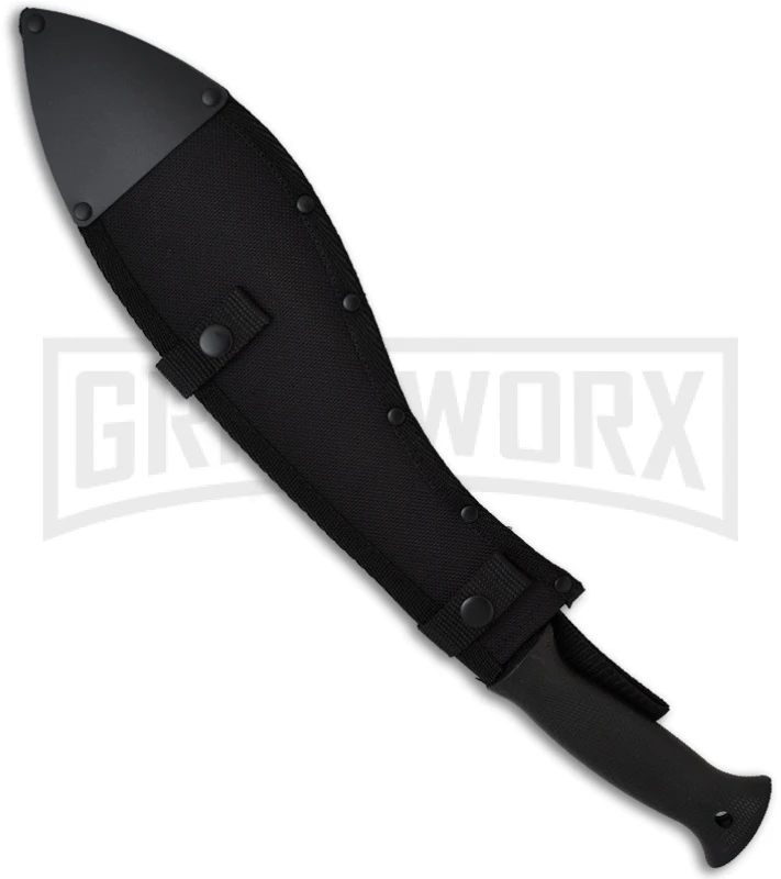 Cold Steel 13" Kukri Machete Knife - Black Plain - Image 2