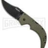 Cold Steel Espada Medium OD Green G-10 Folding Knife - Black Plain