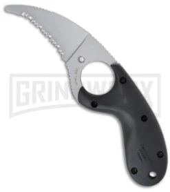 CRKT Kommer Bear Claw Fixed Blade Knife - Bead Blast Plain