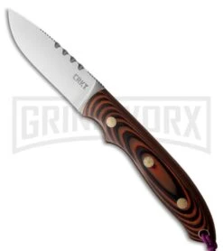 CRKT Hunt'n Fisch Fixed Blade Knife - Satin Plain