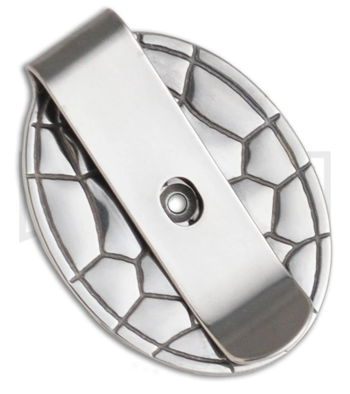 CRKT Ashworth Turtle 5900W Folding Knife Pearlescent White (1" Plain) - Image 3