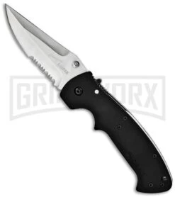 CRKT Crawford Kasper Folding Knife - Satin Serr