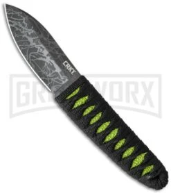 CRKT Akari Fixed Blade Knife - Gray Plain