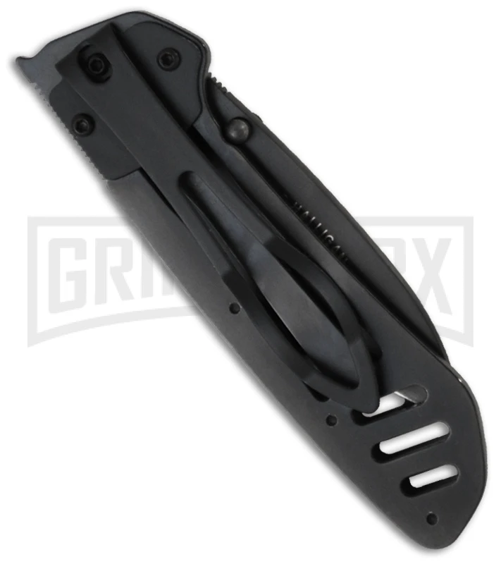 CRKT H.U.G. Halligan's Folding Knife - Black Plain - Image 2