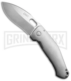 CRKT Burnley Buku Frame Lock Knife - Satin Plain