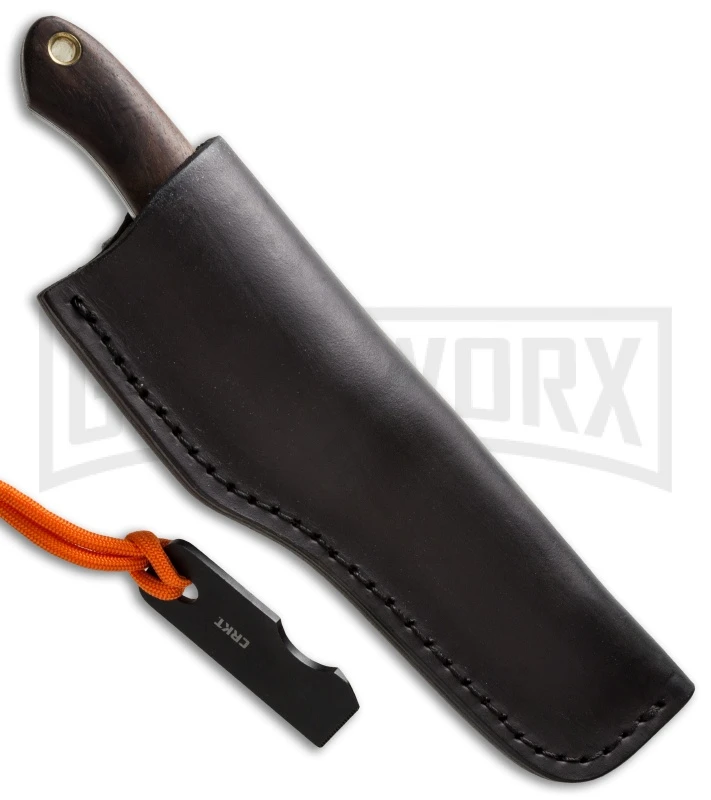 CRKT Saker Bushcrafter Fixed Blade Knife - Satin Plain - Image 2