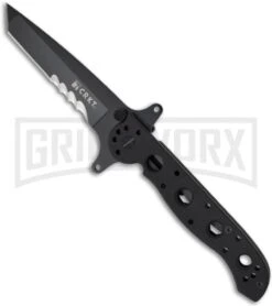 CRKT Carson M16-13SFG Special Forces Tanto Folding Knife - Black Serr
