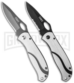 CRKT Pazodas Combination Pack Set - Plain & Serrated Knives