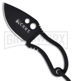 CRKT Ritter RSK Mk5 Survival Fixed Blade Knife - Black Plain