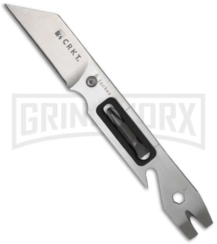 CRKT SpareTool Fixed Blade Knife - Satin Plain