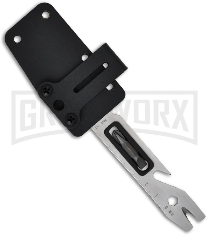 CRKT SpareTool Fixed Blade Knife - Satin Plain - Image 2