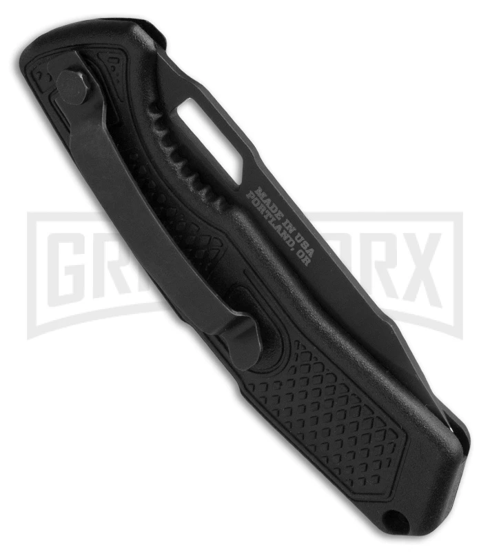 Gerber Order Black Folding Knife - Black Serr - Image 2