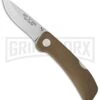 Gerber Knives 39 Series Bronze Lockback Folding Knife - Satin Plain