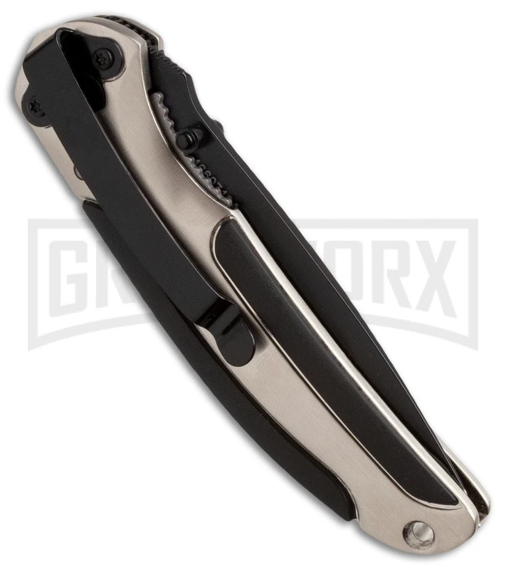 Gerber AR 3.00 Folding Knife - Black Serr - Image 2