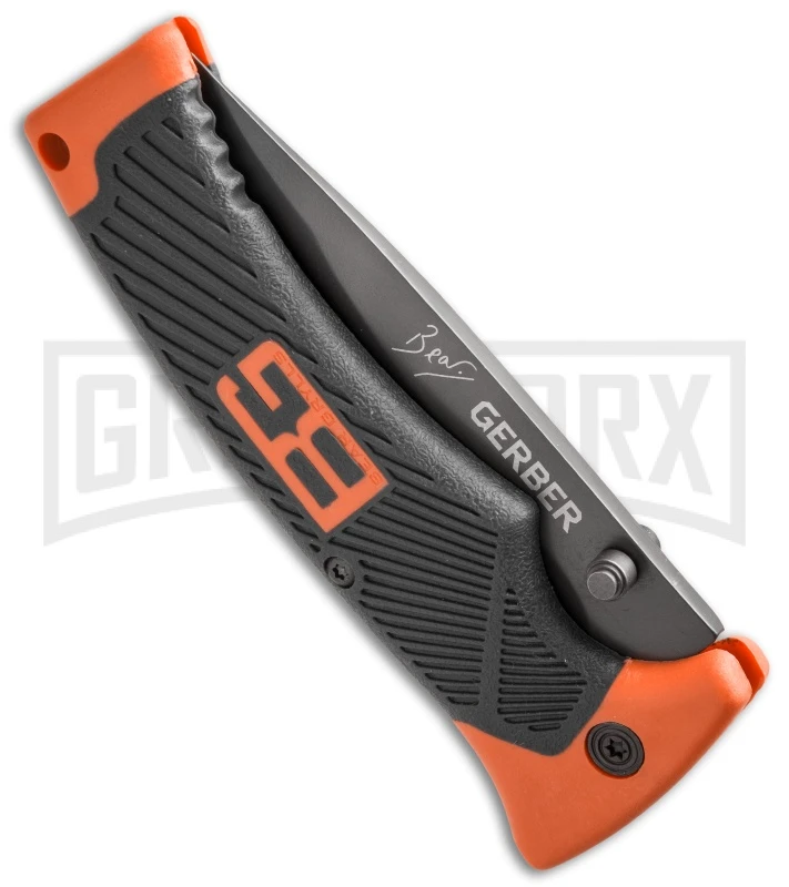Gerber Bear Grylls Survival Folding Knife - Gray Serr - Image 2
