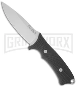 Gerber Big Rock Fixed Blade Camp Knife - Bead Blast Plain