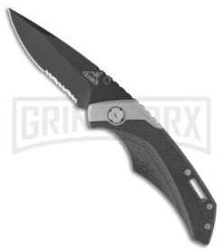 Gerber Knives Contrast Folding Knife - Black Serr
