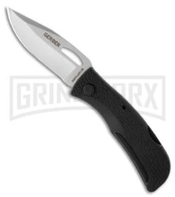 Gerber E-Z Out Jr. Folding Knife - Bead Blast Plain