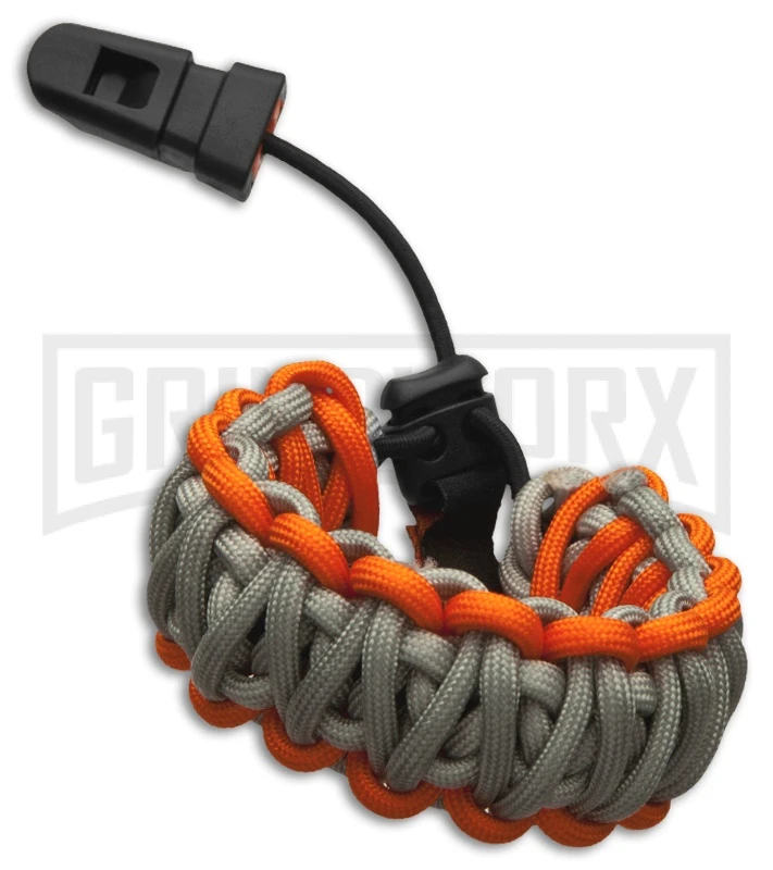 Gerber Bear Grylls Folding Survival Knife W/ Sheath & Paracord Bracelet - Image 4