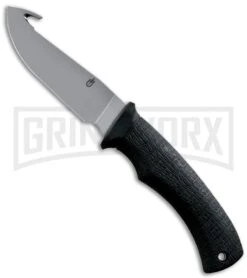 Gerber Gator Fixed Blade Knife W/ Gut Hook - Bead Blast Plain