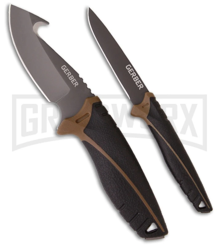 Gerber Hunting Myth Field Dress Kit Fixed Blade Set Of Knives
