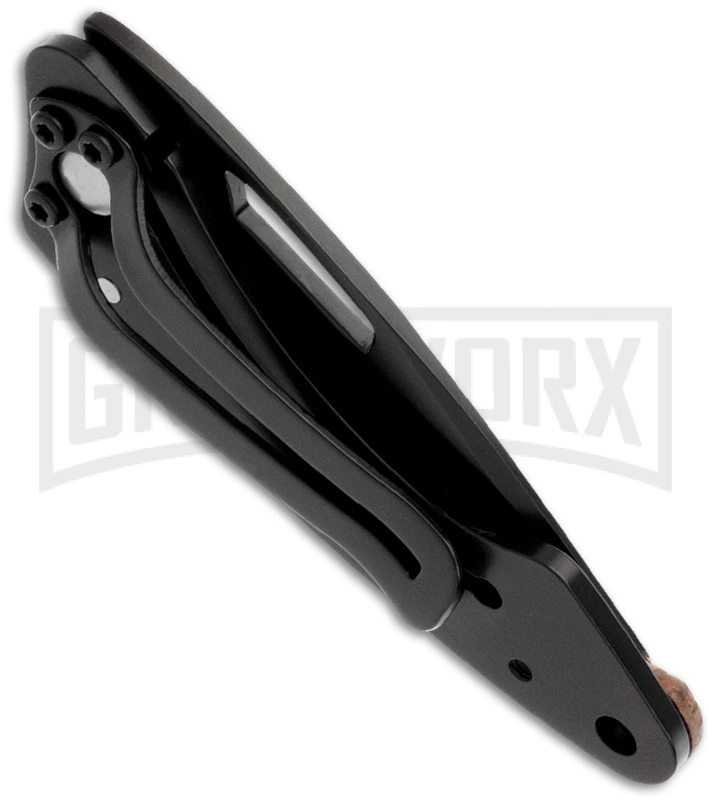 Gerber Trendy Black Folding Knife - Black Plain - Image 4
