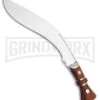 Tallen Raven Claw Kukri Stainless Steel Fixed Blade Knife - Mirror Plain