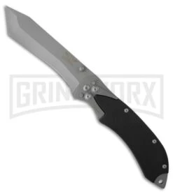 Hawke Harrier Tanto Folding Knife - Bead Blast Plain