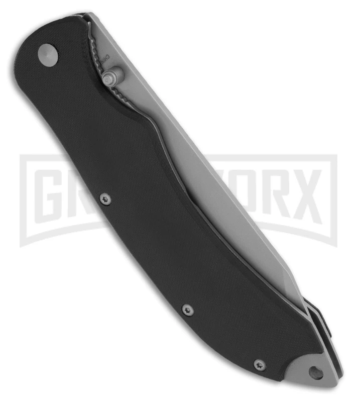 Hawke Harrier Tanto Folding Knife - Bead Blast Plain - Image 2