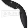 Ka-Bar Large TDI Law Enforcement Fixed Blade Knife - Black Plain
