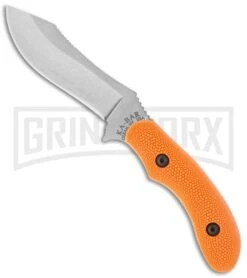 Ka-Bar Johnson Adventure Gamestalker Fixed Blade Knife - Satin Plain